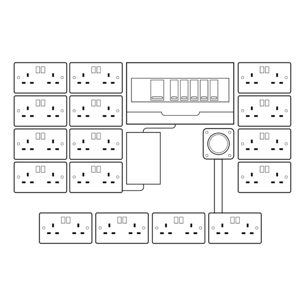 Contactor Board Consumer Unit 24/32